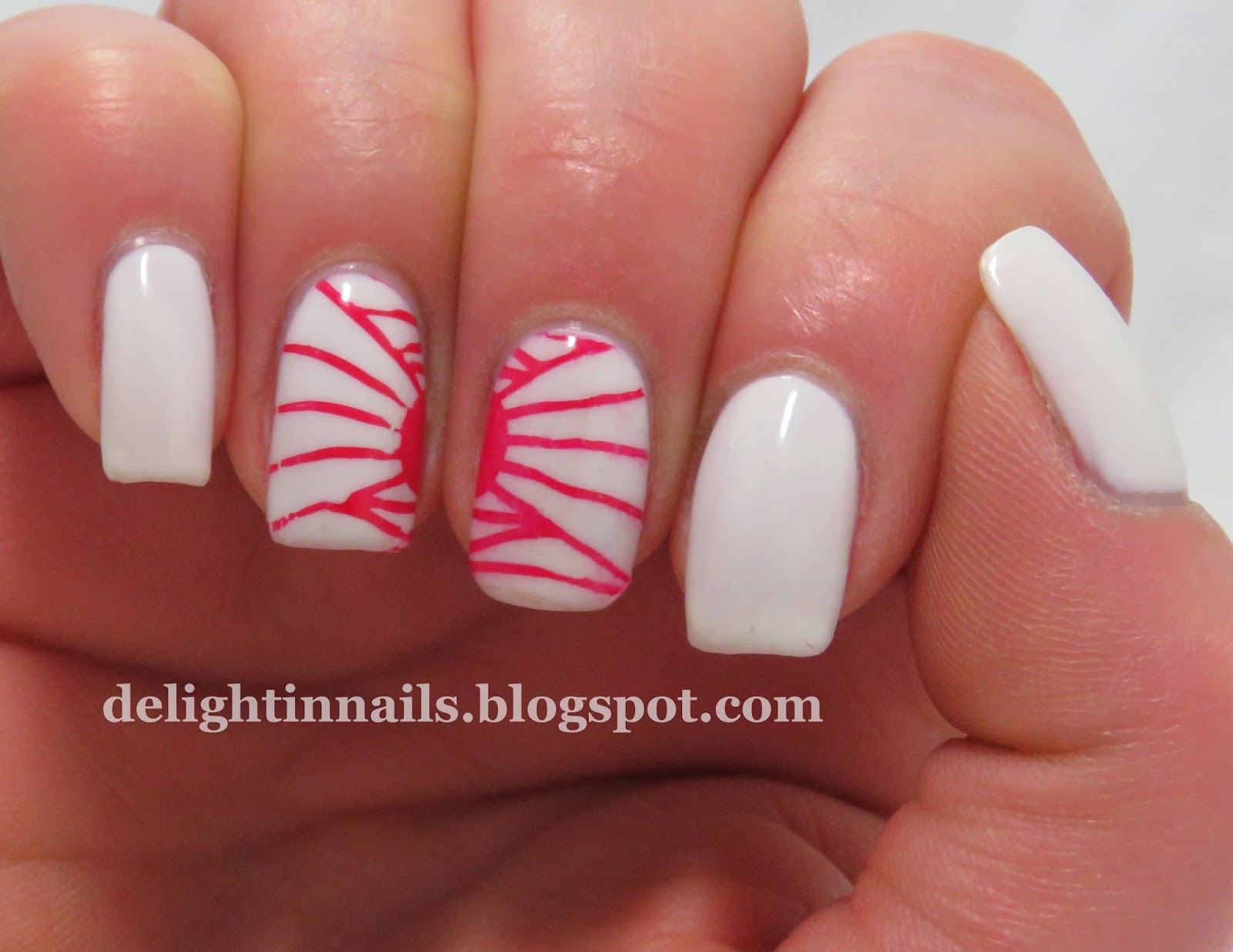 Delight In Nails: Abstract Sun Nailart