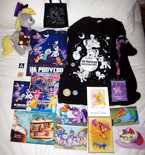 UK PonyCon 2015 merch haul