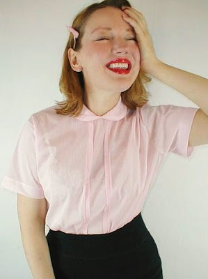 Vintage Short Sleeve Blouse