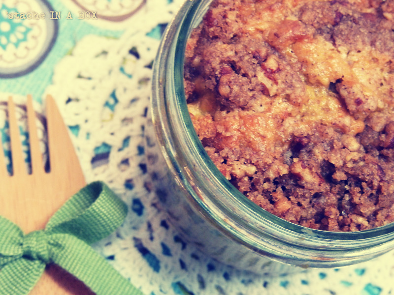 'stache IN A BOX Retro Recipe Roundup Mason Jar Cakes