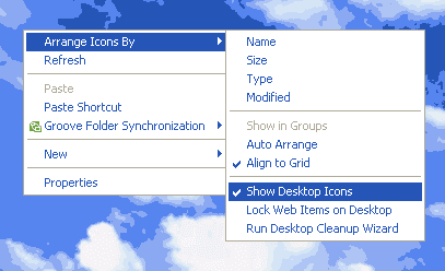 http://alltrickcomputer.blogspot.com menyembunyikan icon di desktop