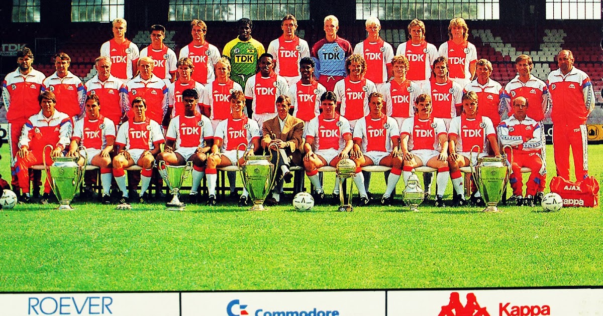 AJAX AMSTERDAM 1987-88. ~ THE VINTAGE FOOTBALL CLUB