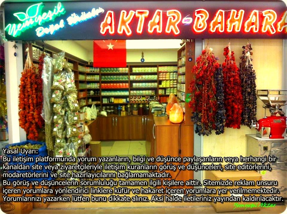 YEMYEŞİL AKTAR BAHARAT