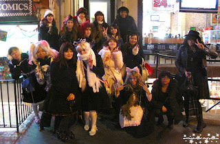 Japanese fashion meet group shot. group shop, japanese fashion, j fashion,
