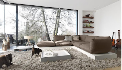 Desain Ruang Tamu Terbuka | Sumber gambar : Freshome.com Desain Ruang Tamu Terbuka | Sumber gambar : Freshome.com