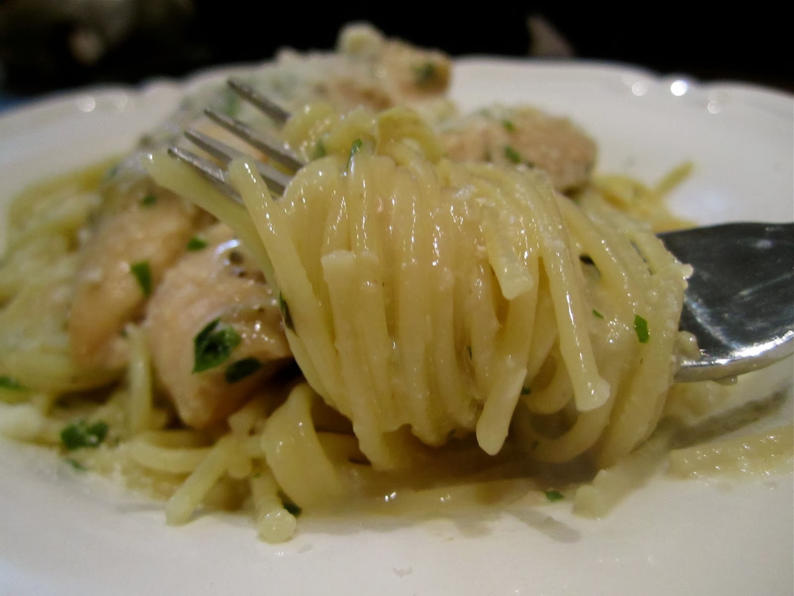 Stephanie Cooks Garlic Artichoke Chicken and Pasta