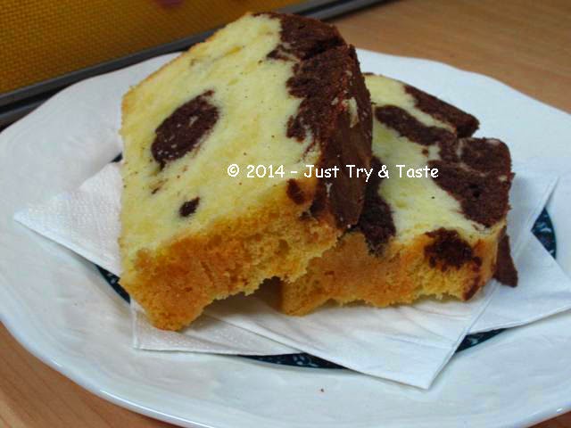 Marble Pound Cake Betapa Susahnya Menciptakan Motif Marmer Just Try Taste
