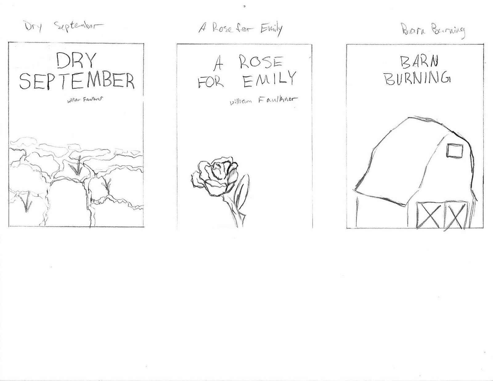 themes in barn burning and a rose for emily Hunter taylor dr william bedford english 1102-011 10 september 2013 comparing and contrasting “a rose for emily” and “barn burning” in william faulkner’s short stories “a rose for emily” and “barn burning” the characters are both guilty of. themes in barn burning and a rose for emily Hunter taylor dr william bedford english 1102-011 10 september 2013 comparing and contrasting “a rose for emily” and “barn burning” in william faulkner’s short stories “a rose for emily” and “barn burning” the characters are both guilty of.