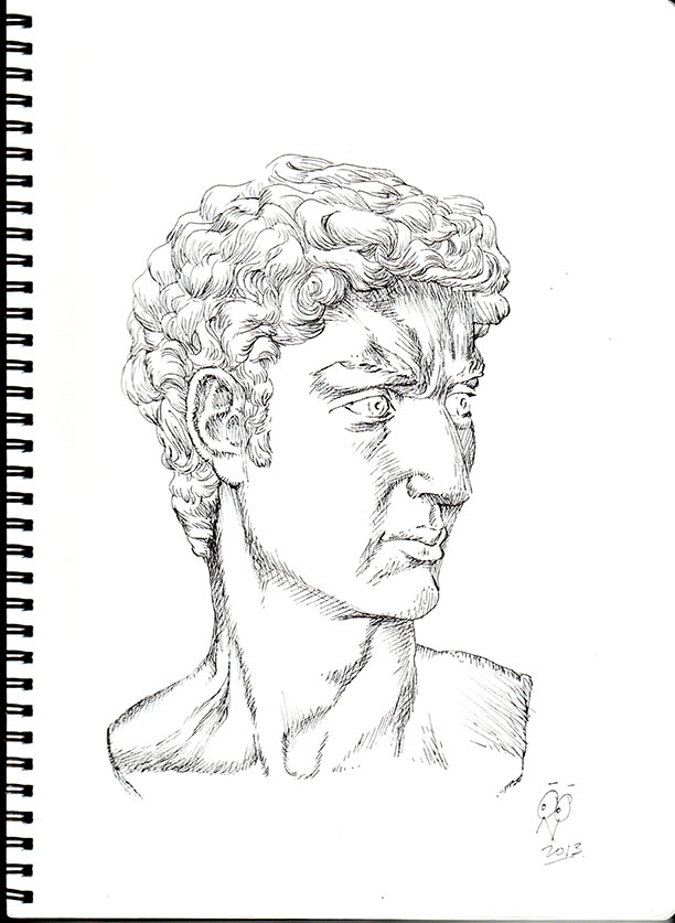 Drawartify Statue of David