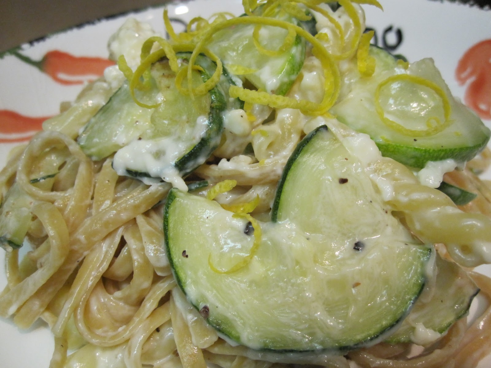 taylor made... Linguine with Zucchini