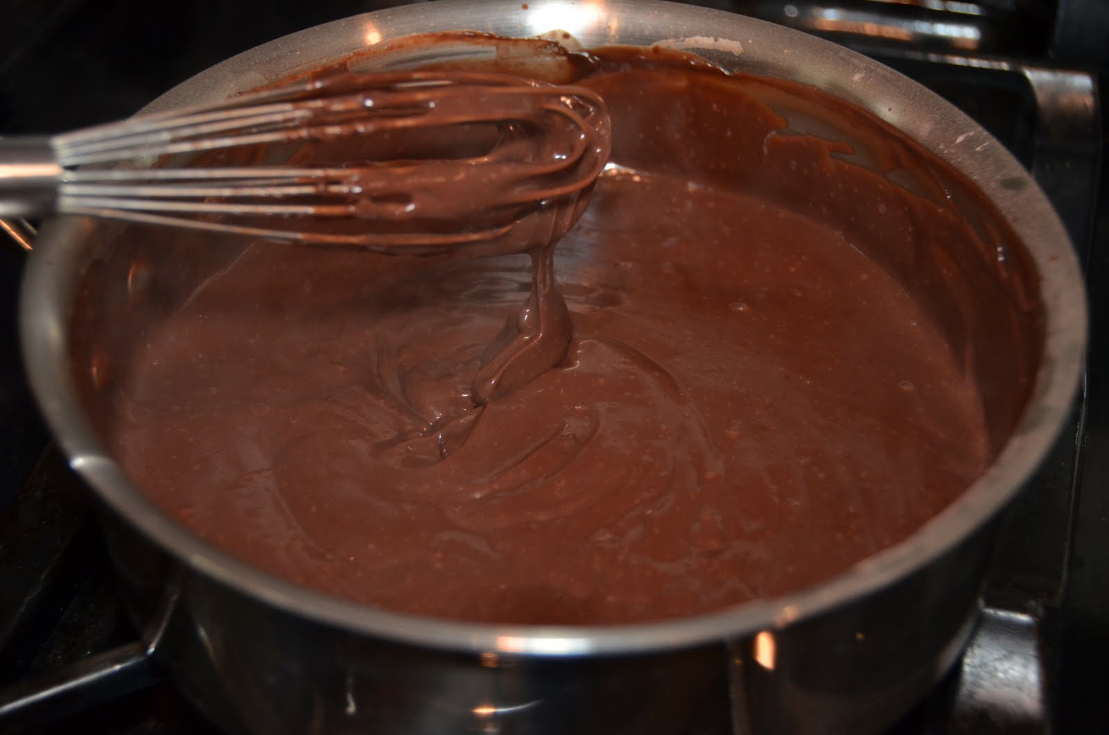 Playing with Flour Chocolate pudding