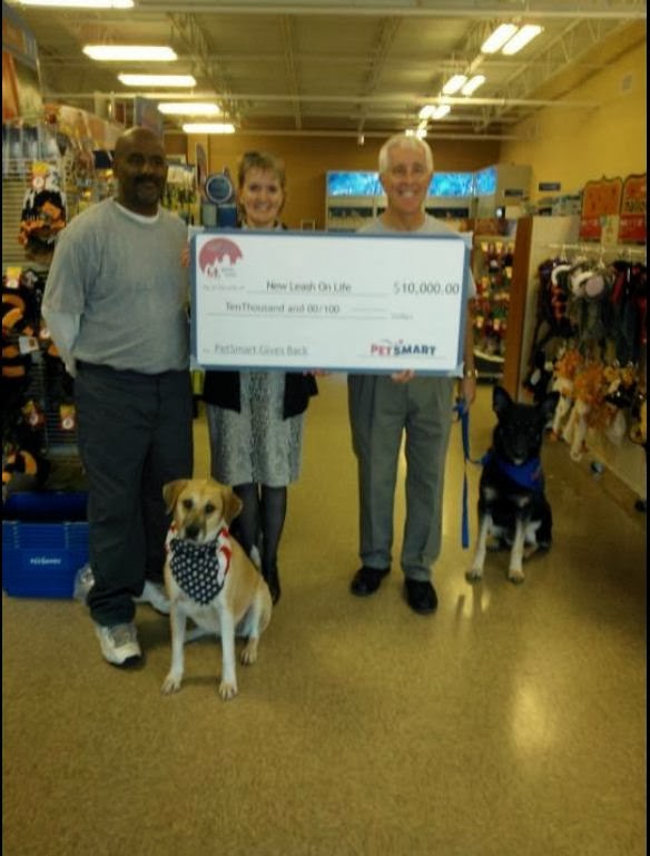 NC Shelter Rescue, Inc PetSmart donated 10,000.00 to a North Carolina