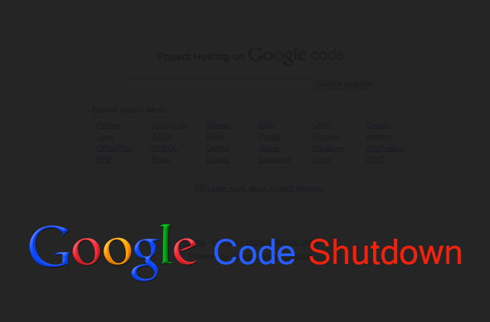 google code shutting down