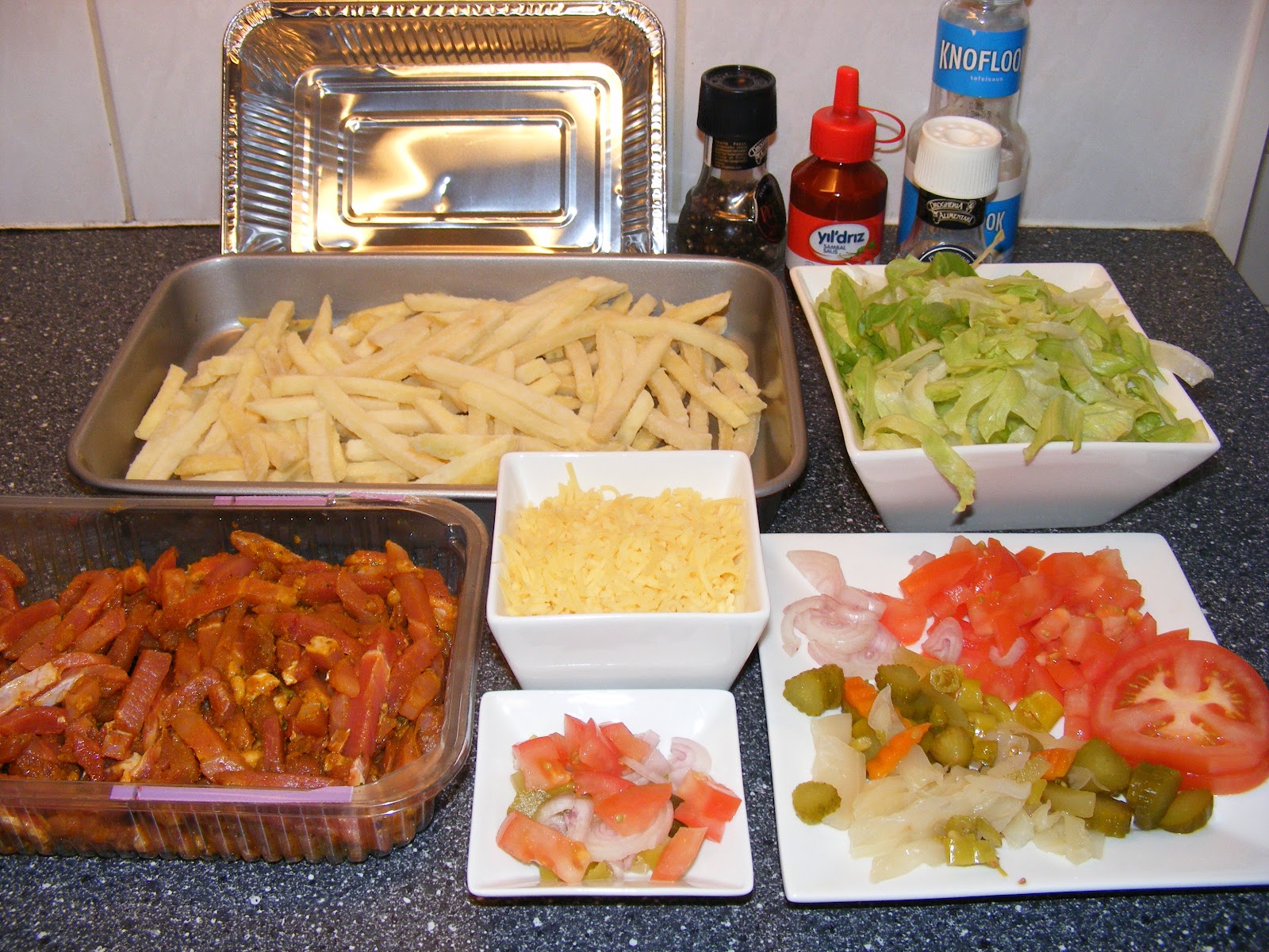 Het pruttelende kookblog: Kapsalon