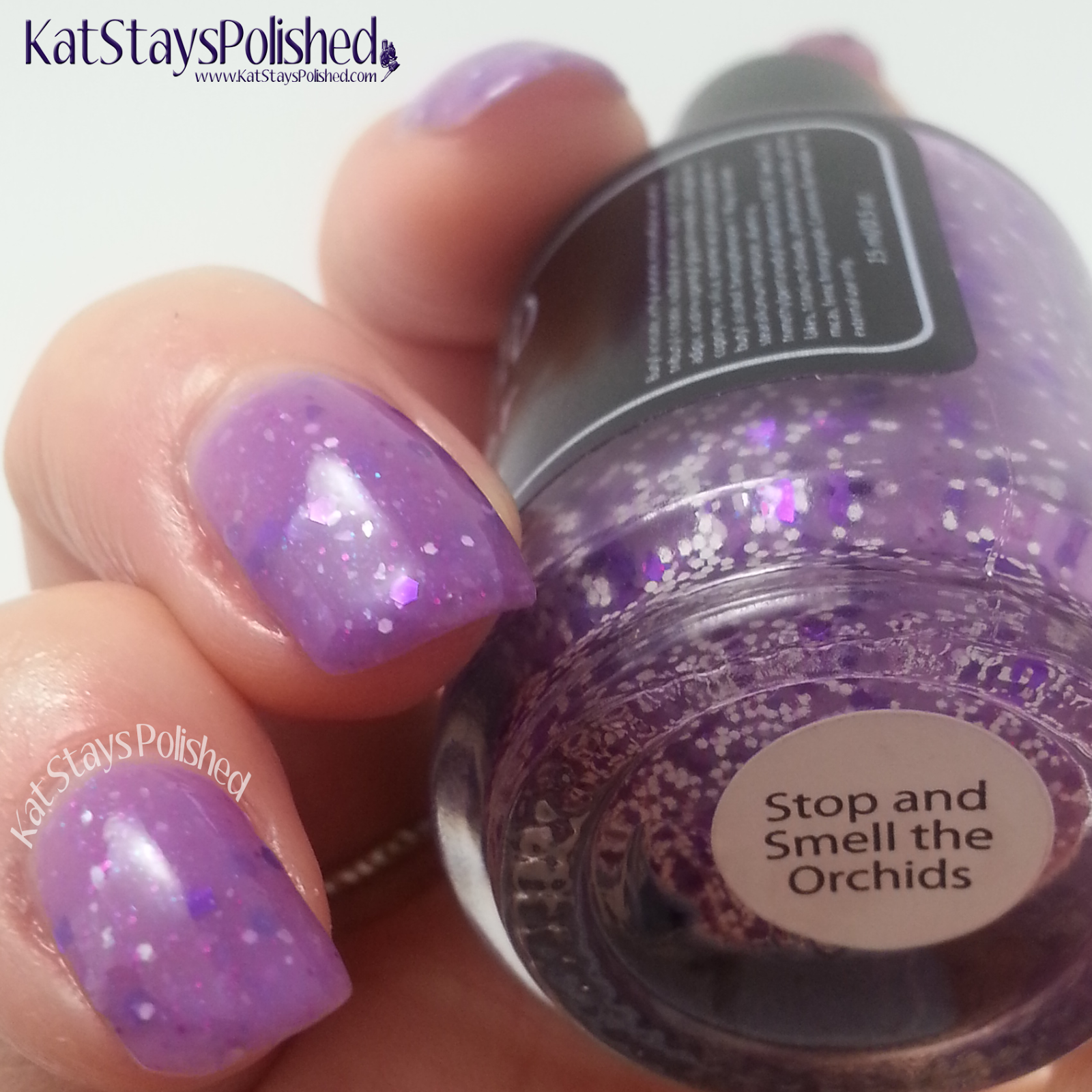 ALIQUID Lacquer: Stop and Smell the Orchids | Kat Stays Polished