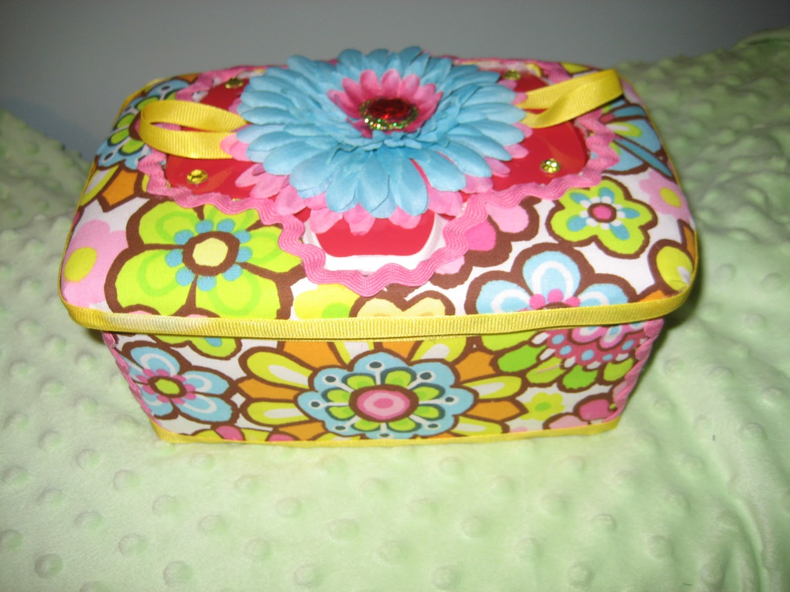 CreationsbyGena♥ Large baby wipe case