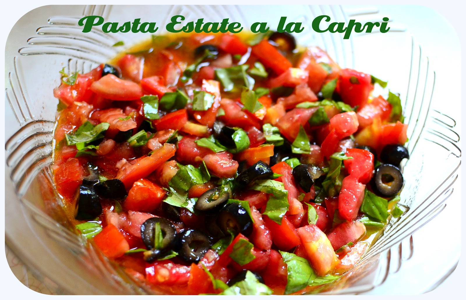 Jane of all Trades Pasta Estate a la Capri