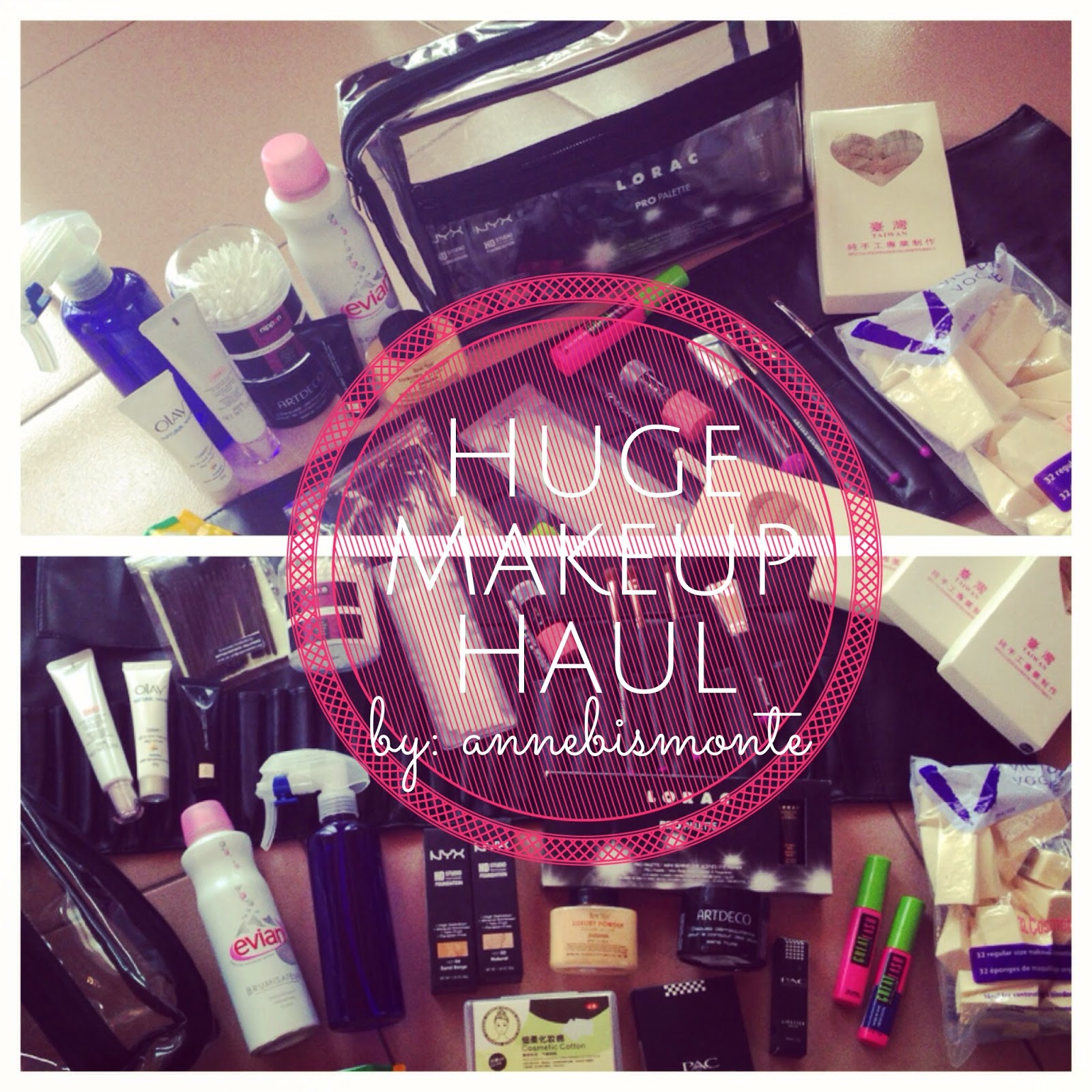 the beauty junkie by anne Huge Makeup Haul!!