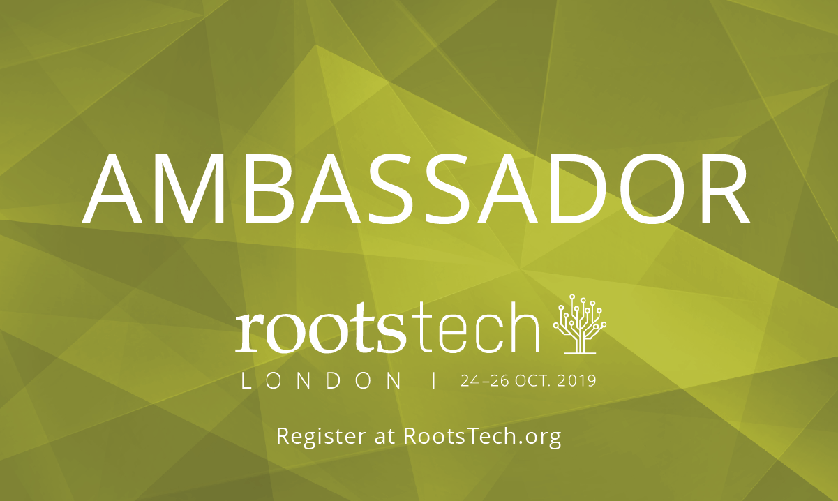 RootsTech London 2019 Ambassador