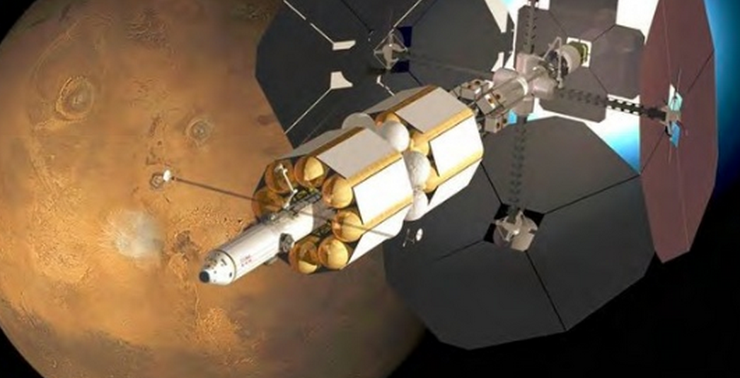 Superconducting space radiation shielding
