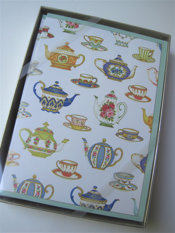 Tea With Friends Teatime Giveaway 20 Teacup notecards from Chelsea's
