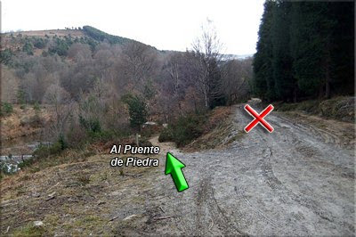 Nuevo desvío/ Izquierda