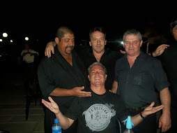 Ariel junto a "Los de la Peña"