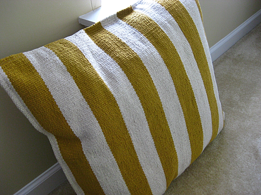 Eat. Sleep. Decorate. A Little Crate & Barrel Pillow Hacking