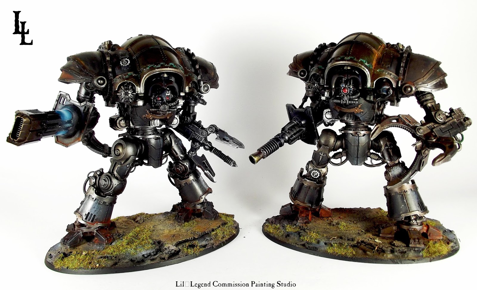 Iron Knights The Brothers Grimm Knight Ma Megaera and Styrix