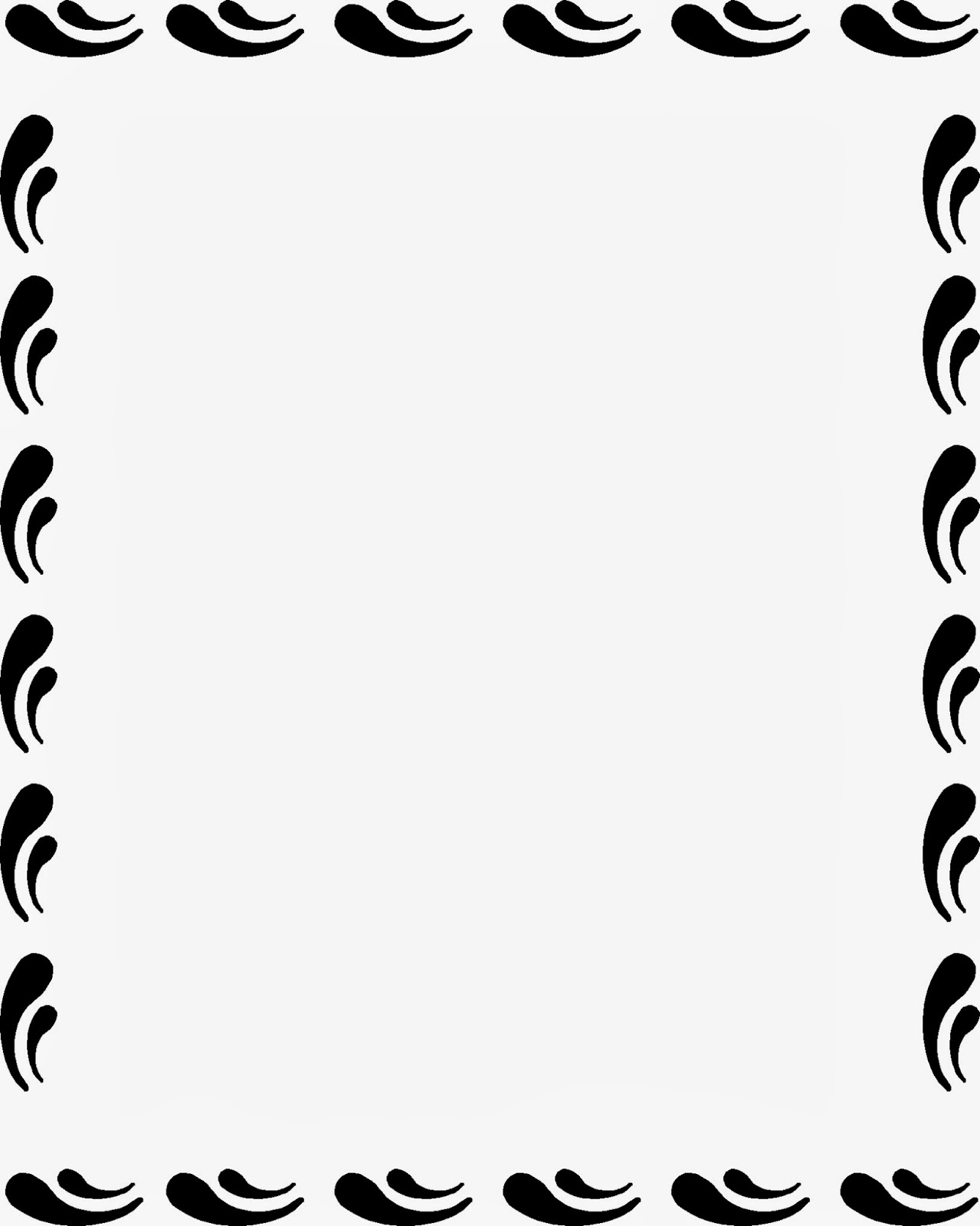 Line Art Borders : Best collection store page border line art black white