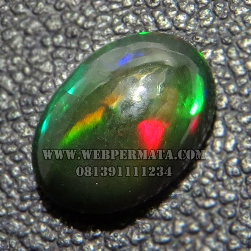 Batu Black Opal Kalimaya