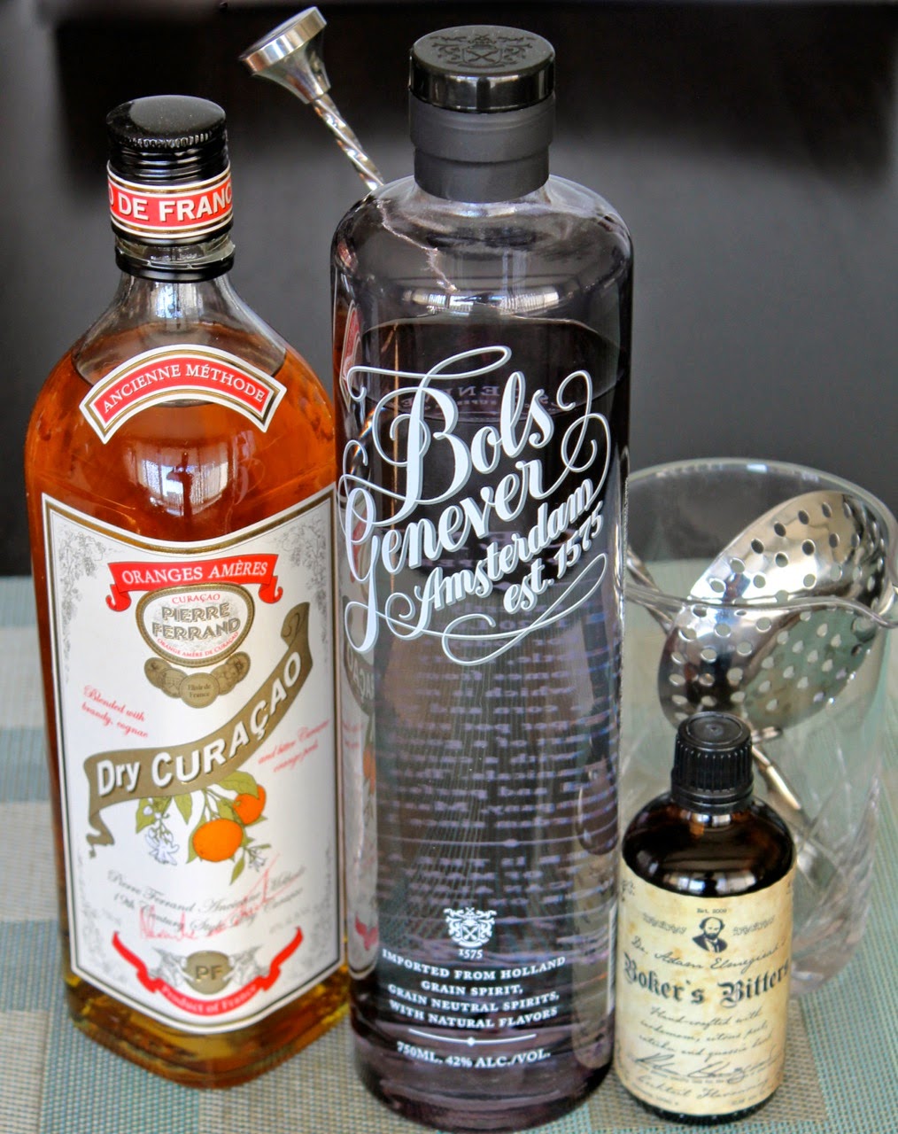 Cook In / Dine Out Fancy Gin Cocktail (Boker's Bitters)