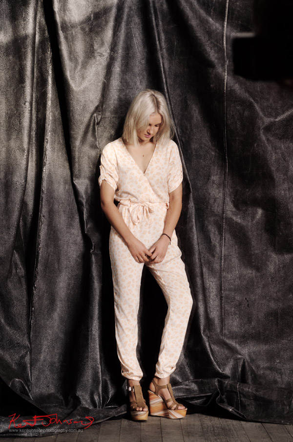 Kyla modelling, Cheetah pattern jump suit Shot 2 - Finders Keepers Label, from Apple and Eve. Studio Fashion Photography Kyla modelling, Cheetah pattern jump suit Shot 2 - Finders Keepers Label, from Apple and Eve. Studio Fashion Photography