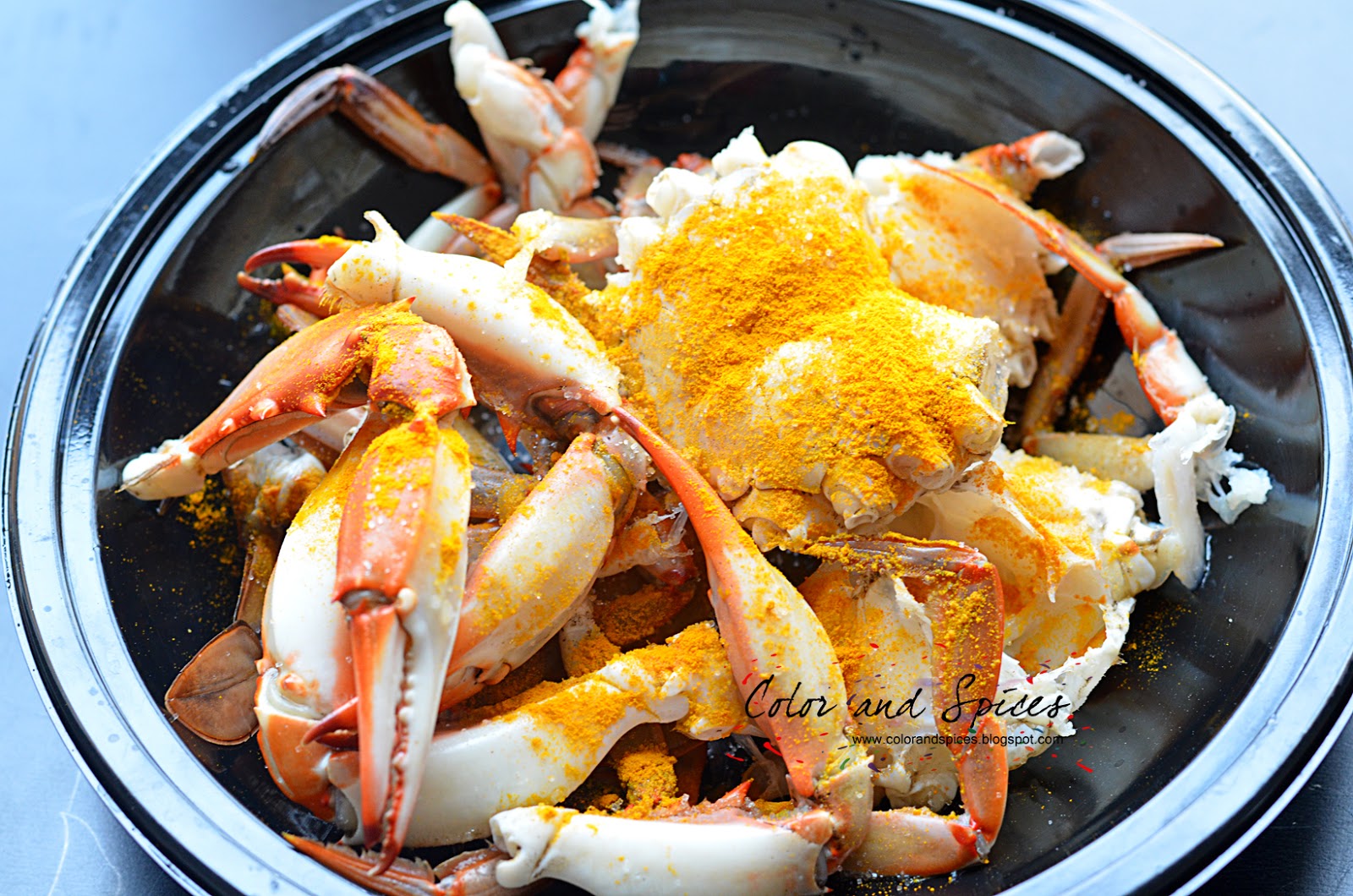 Color and Spices Kerala Crab Curry