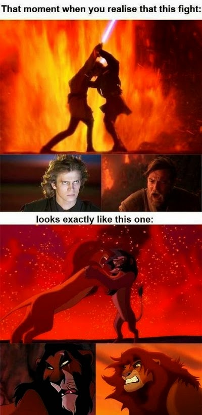 The Disney dimension in the sequel trilogy Lion+king+star+wars