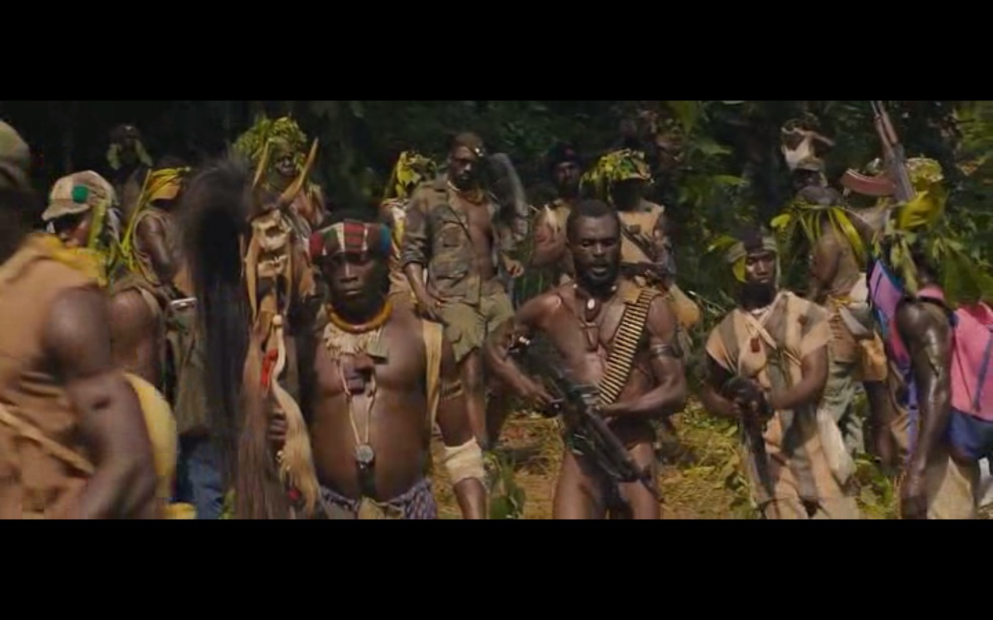 Idris Elba Shirtless on TV