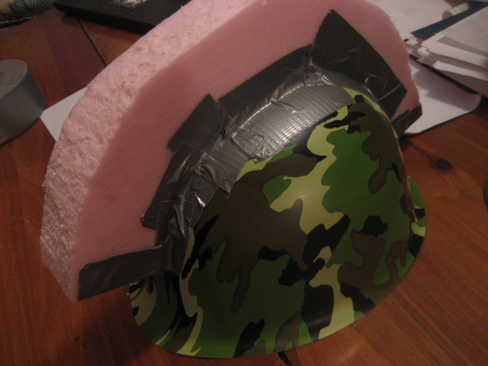 Chuck Does Art DIY Spartan Hoplite Costume How to Make a Helmet