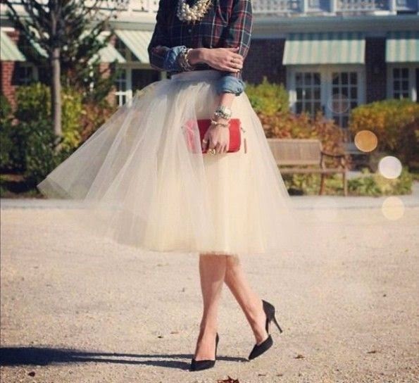 Outfit Gonne Di Tulle Gonna Tulle Come Abbinarla Gonna Di Discount
