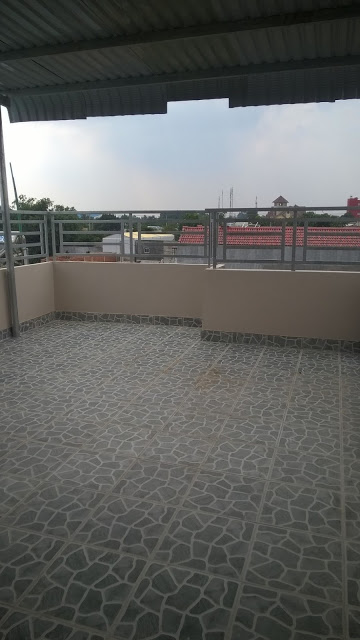 Bán nhà 2 lầu 1 trệt gần ngã ba cây điệp. TX.Dĩ AN Bình Dương Sân thượng rộng rãi