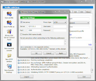 Cara Menggabungkan Bitvise SSH Client + VHTTPTunnels Cara Menggabungkan Bitvise SSH Client + VHTTPTunnels