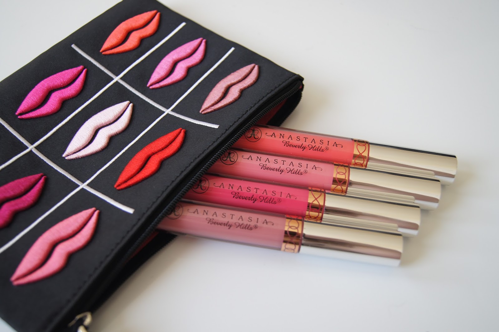 Anastasia Liquid Lipsticks-Lovely, Sweet Talk, Baby Pink and Retro Coral