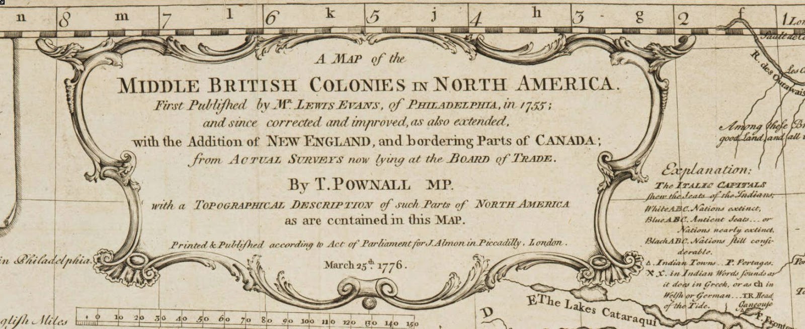 explanation the italic capitals shew the seats of the indians white abc nations extinct blue abc antient seats or nations nearly extinct explanation the italic capitals shew the seats of the indians white abc nations extinct blue abc antient seats or nations nearly extinct