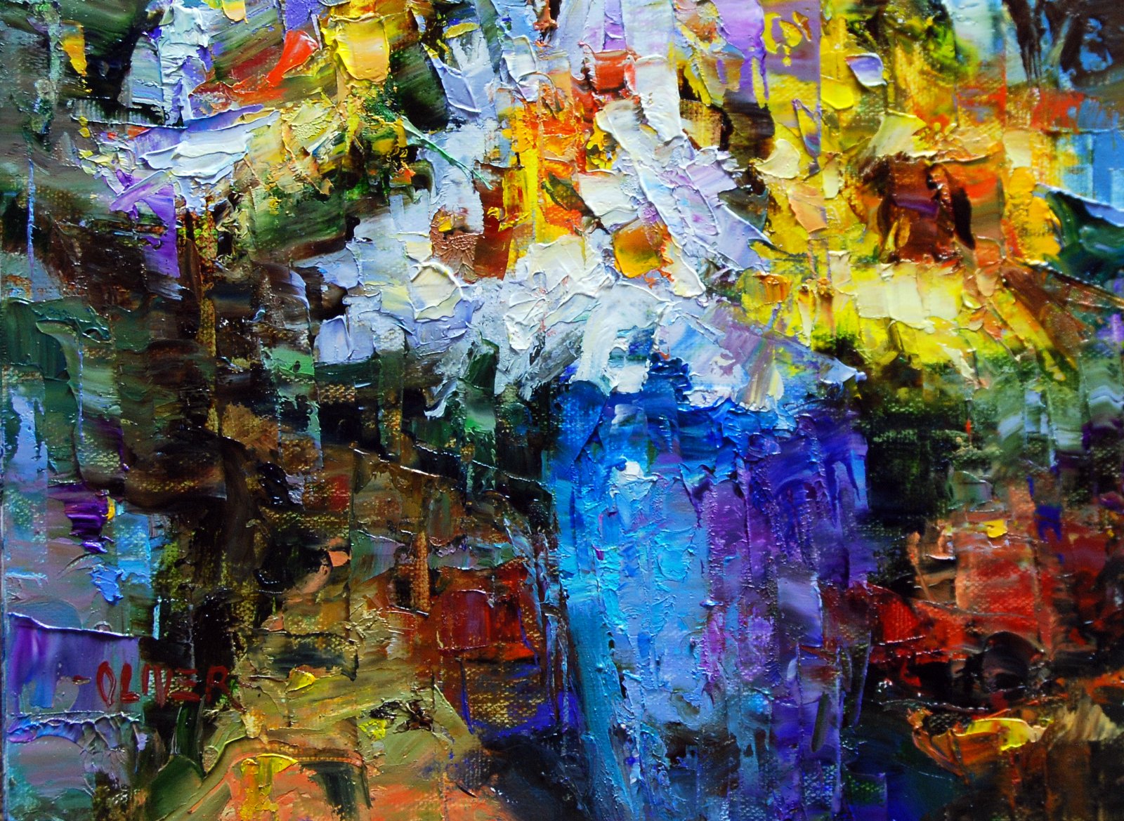 Art Talk Julie Ford Oliver Fracturing from the Imagination ll Demo