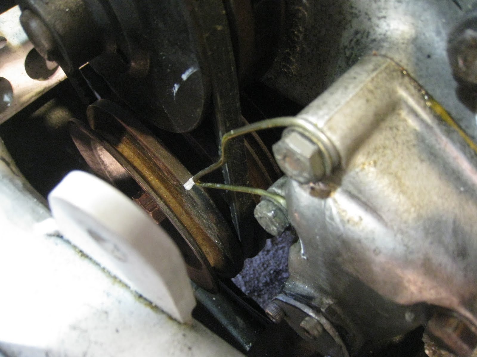 V8 Powered MGBGT Timing marks