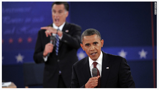 Obama-Romney Debate Picture