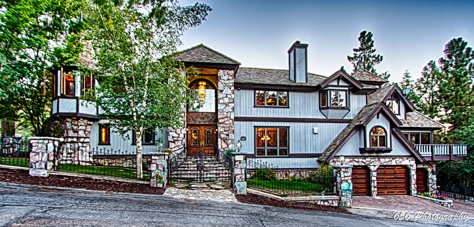 656 Photography Edgewood Mansion Big Bear Lake, CA