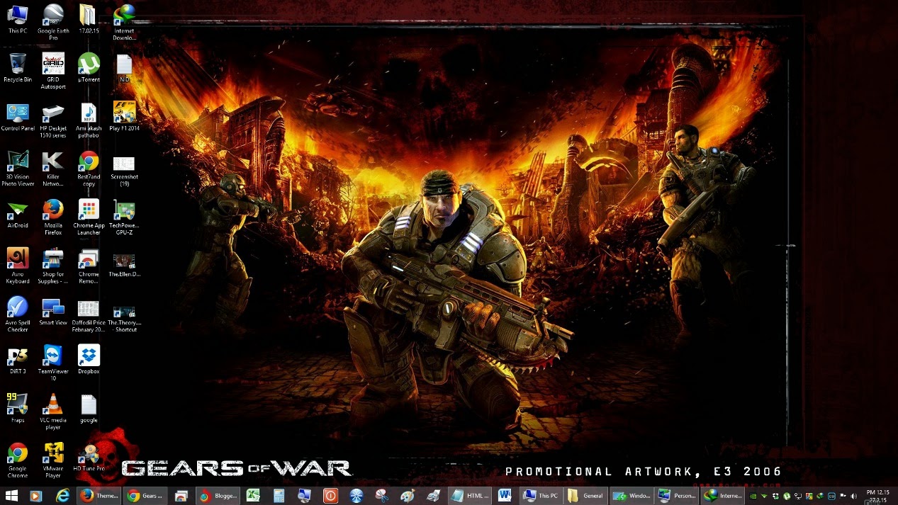 Download Gears of War theme for Windows Download