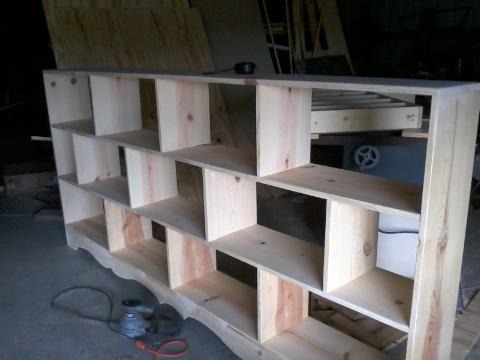 Cubby Hole Shelf