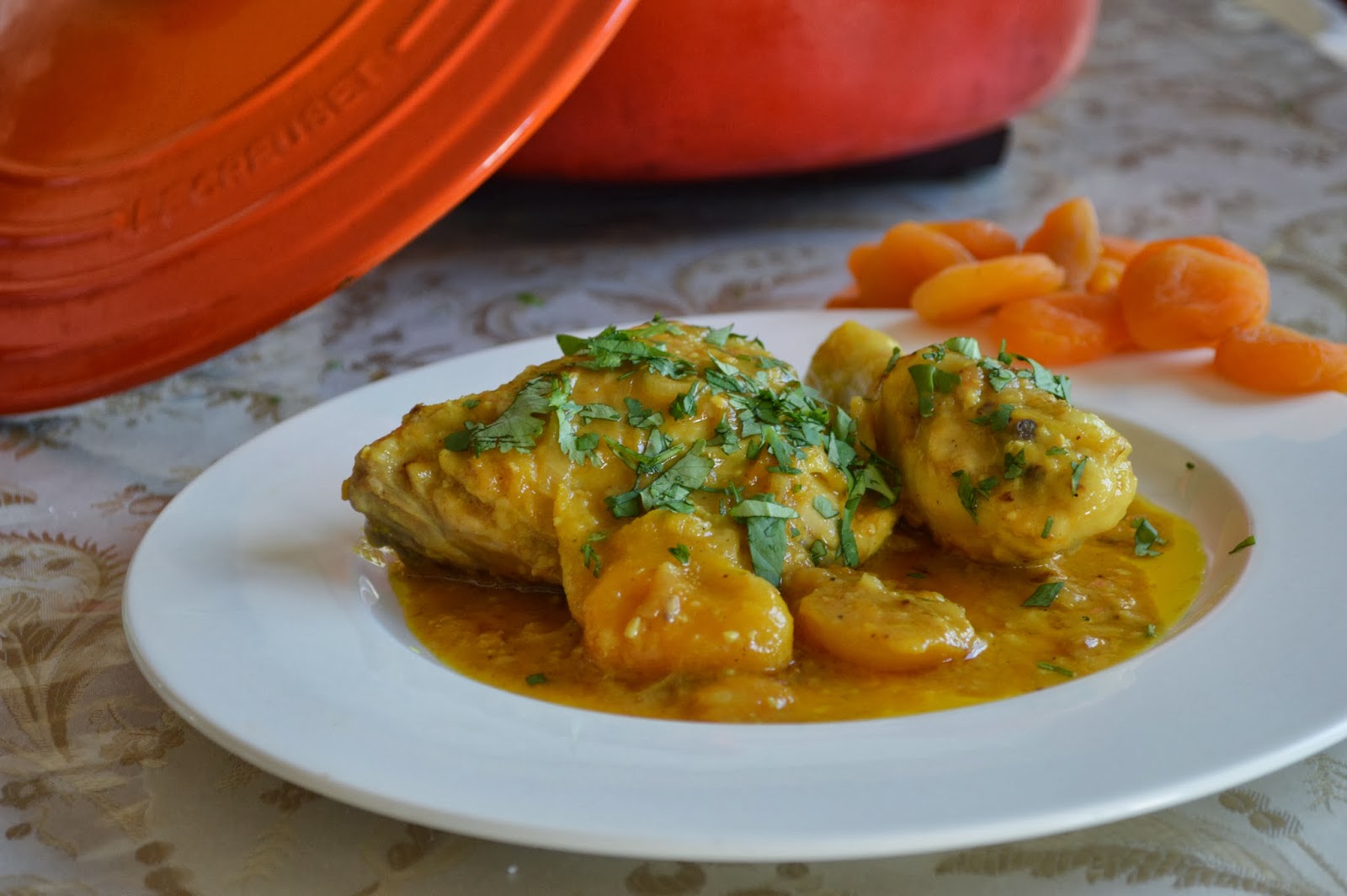 Coconut Apricot Chicken Curry