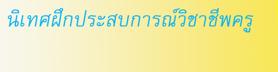 นิเทศนักศึกษาฝึกประสบการณ์วิชาชีพครู